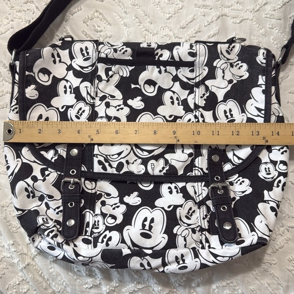 Two identical Disney Parks Mickey Mouse Satchel Purse With Adjustable Straps - Picture 9 of 14